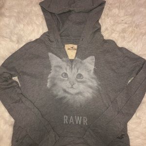 super cute long sleeve hollister shirt